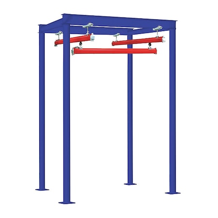 Vertical Post, 13 ft. H, Square Steel Tube MPN:FWS-40808