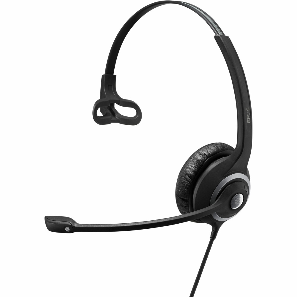 EPOS IMPACT SC 230 Headset - Mono - Easy Disconnect - Wired - On-ear - Monaural - Noise Cancelling, Electret, Un - 1000514 MPN:1000514