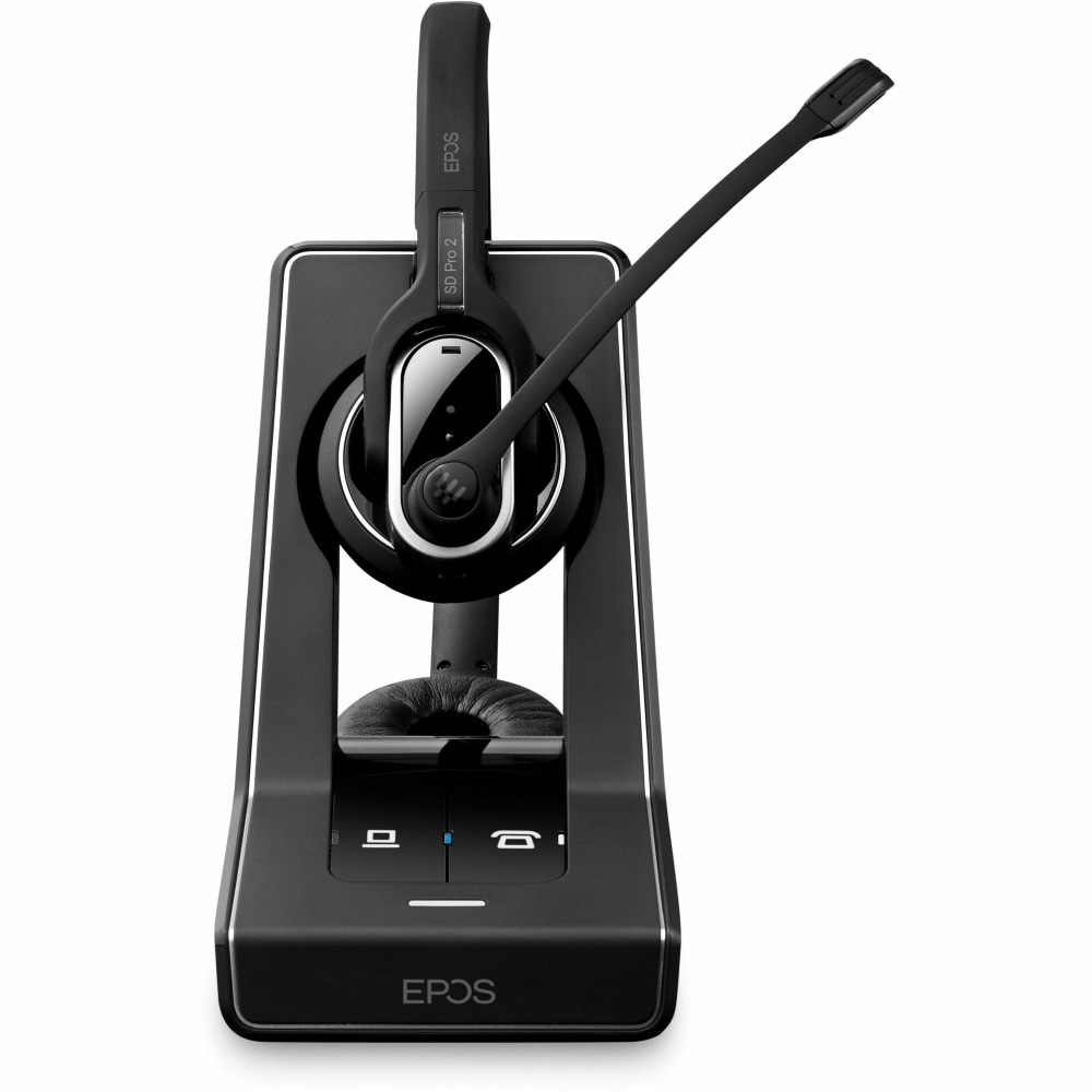 EPOS IMPACT SD 30 ML - US Headset - Stereo - Wireless - DECT - 590.6 ft - 150 Hz to 6.80 kHz - On-ear - 1000563 MPN:1000563