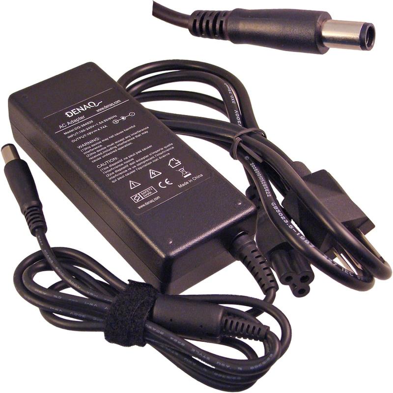 DENAQ 19-Volt Replacement AC Adapter For HP Laptops, Black, DQ-384020-7450 MPN:DQ-384020-7450