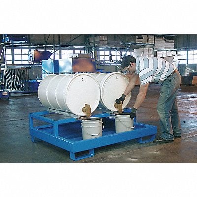 Drum Dispensing Pallet Steel 2 Drums MPN:K17-3002