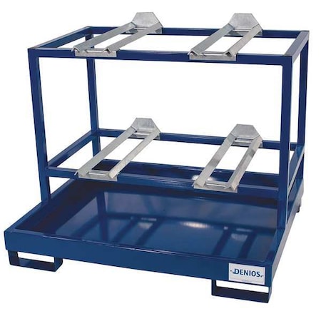 Drum Dispensing Pallet, Steel, 4 Drums MPN:K17-3003
