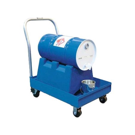 Steel Spill Cart, 16 gal, No Grating MPN:K17-3141