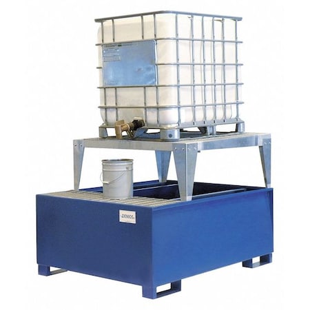 IBC Dispensing Station, 385 gal Spill Capacity, 5000 lb. Load Capacity, Steel MPN:K17-8003