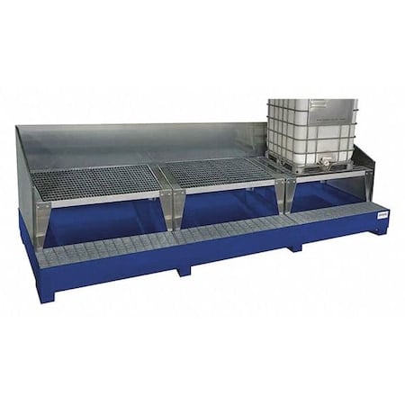 IBC Dispensing Station, 385 gal Spill Capacity, 15, 000 lb Load Capacity, Steel MPN:K17-8033