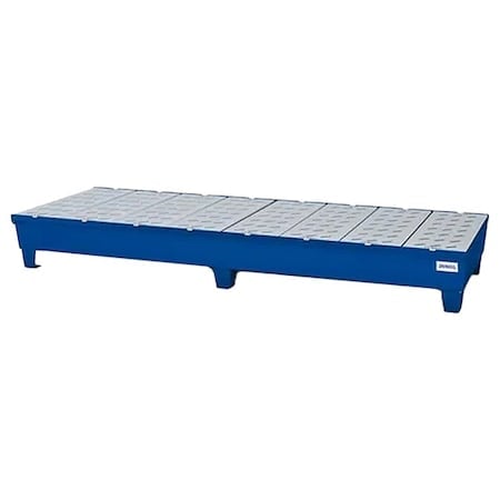 Spill Pallet, 86 gal Spill Capacity, 3 Drums, 1, 800 lb Load Capacity, Steel MPN:K19-3100