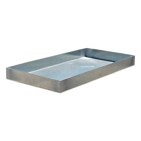 Spill Tray, Silver, Rectangle, 8 gal MPN:K31-1110