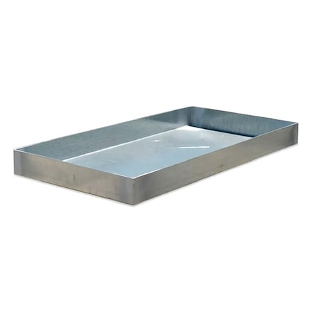 Spill Tray, Silver, Rectangle, 11 gal MPN:K31-1115