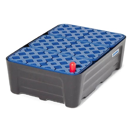 SpillTray, Black;Blue, Rectangle, 8gal MPN:K32-1924