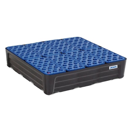 SpillTray, Black;Blue, Rectangle, 21gal MPN:K32-1928