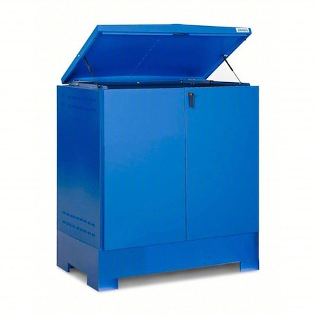 Hazmat Stations for 2 Drums, Blue, Keyed MPN:K17-4500