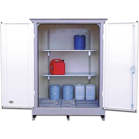 SafetyStorageLockerShelfKit, Gray MPN:N05-7271