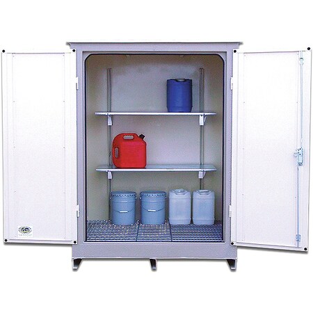 SafetyStorageLockerShelfKit, Gray MPN:N05-7272