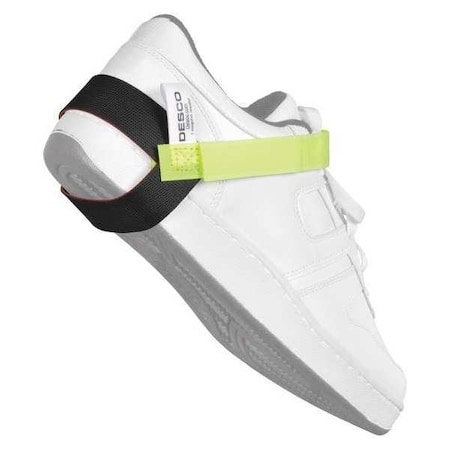 Heel Grounder, 1 Meg, Lime Green Strap MPN:07599
