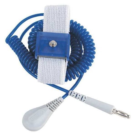 Wrist Strap, Adjust, Elastic, 6 ft. Cord MPN:09100