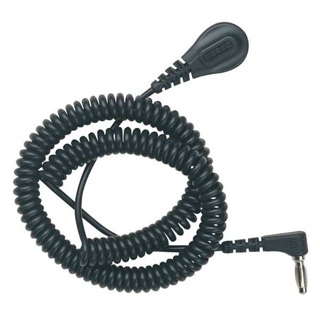 Ground Cord, Right Angle, Banana, 6Ft MPN:91095