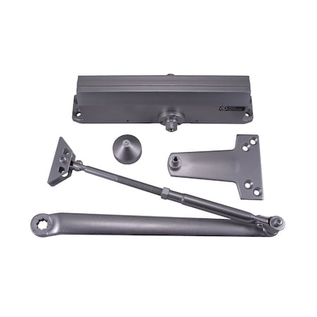 Door Closer, Dark Bronze Painted, Regular Arm, Adjustable Size 1-6 MPN:DH-116-BZ