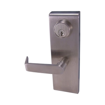 Exit Device Trim Leverset for the 1000R, 2000R Exit Devices, Flat Lever Design Escutcheon, Schlage MPN:DH-LE-08-32D