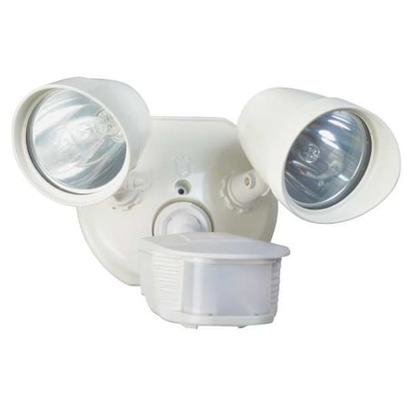 Motion Light, 180 Degree, 70 ft., Wht, 6in W MPN:L6010WH