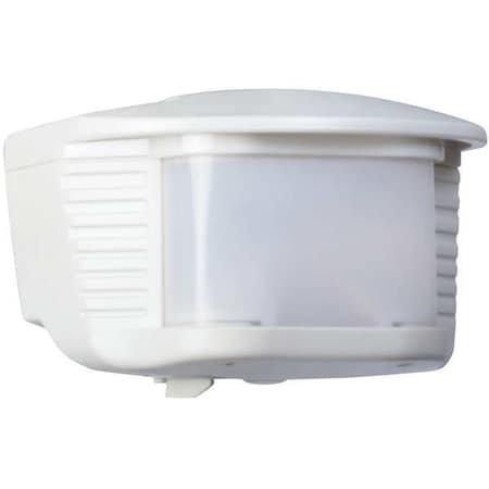 Motion Sensor, 180 Degree, 70 ft, Wht, 3in L MPN:L6020WH