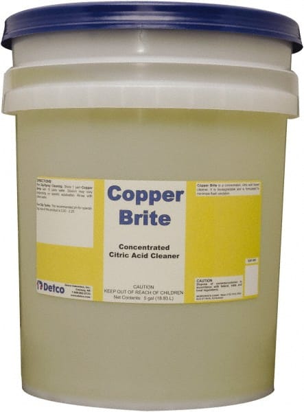 Metal Cleaner: Liquid, 5 gal Pail, Unscented MPN:0297-005
