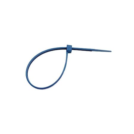 Metal Detectable Cable Tie, 200 Mm L, Blue, Nylon, 100 Pk MPN:800-CT03-S118-X39