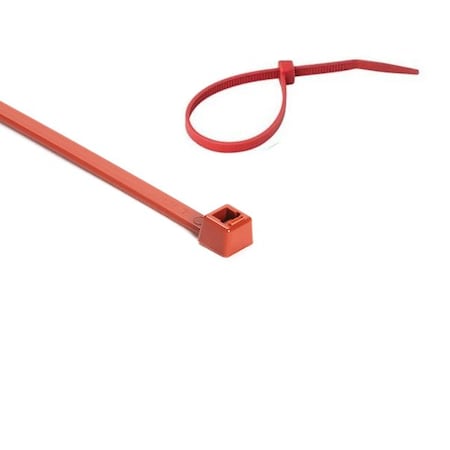 Cable Tie, 390 mm L, Red, Nylon, 100 PK MPN:800-CT05-S126-X39