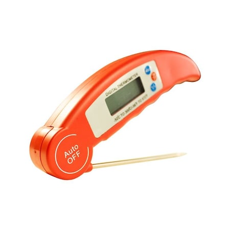 Digital Thermometerc, 6 1/8 in L, Red MPN:110-P03