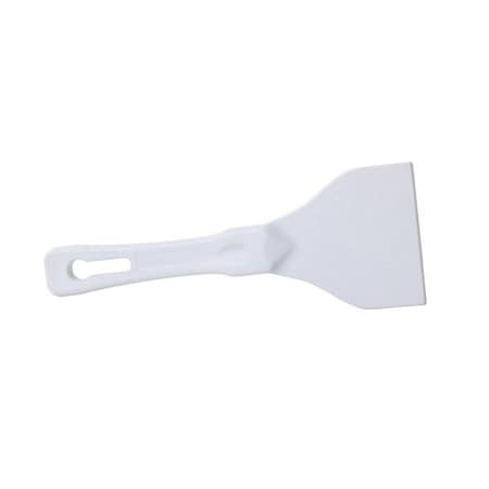 Metal Detectable Scraper, White, 4