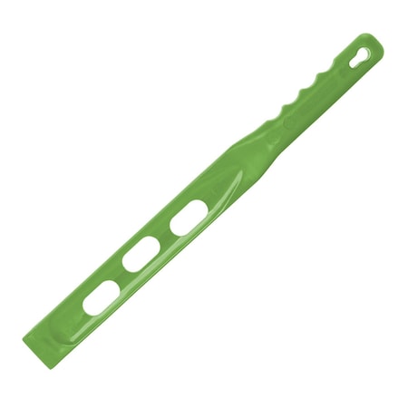Metal Detectable Stirrer/Scraper with Holes Green MPN:517-A50-P04