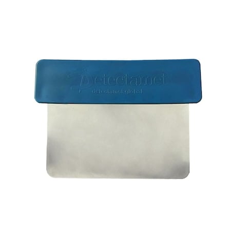 Detectable Scraper Rigid Blue Handle St/St Blade MPN:522-T096-W11-Q03