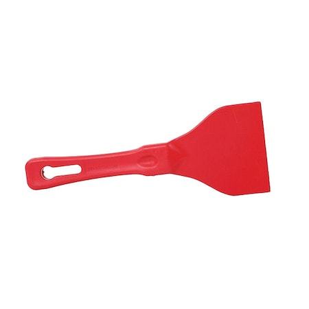 Detectable Scraper - 4 Inch Hand Scraper Red MPN:523-S105-T205-P03