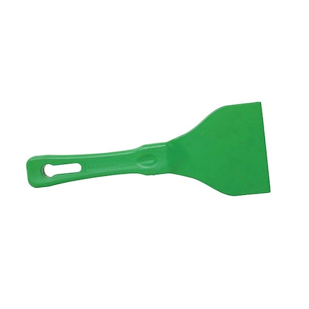 Metal Detectable Scraper - 4 Inch Hand Scraper Green MPN:523-S105-T205-P04