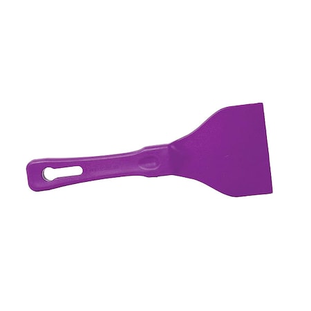 Metal Detectable Scraper - 4 Inch Hand Scraper Purple MPN:523-S105-T205-P07