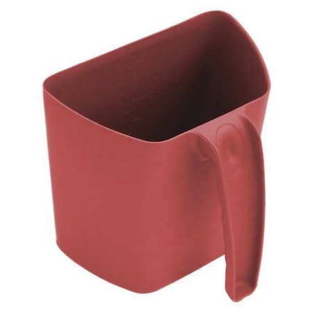 Metal Detectable 2L Stackable Scooping Jug Red MPN:535-S018-T101-P03