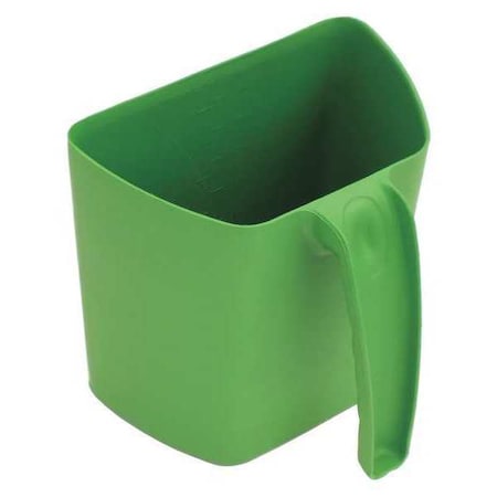 Metal Detectable 2L Stackable Scooping Jug Green MPN:535-S018-T101-P04