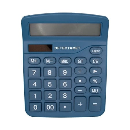 Metal Detectable Desktop Calculator, 4.72