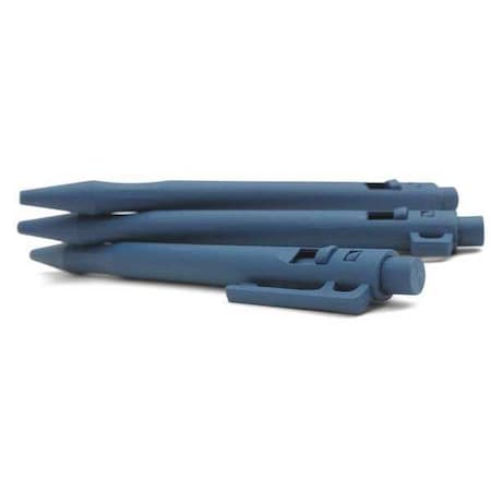 Metal Detectable Pen, Blue Ink, Blue Body, PK50 MPN:101-I01-C11-PA01