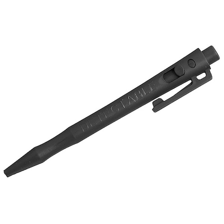 Metal Detectable HD Pen, W/Clip, Black Ink, PK50 MPN:101-I02-C22-PA01