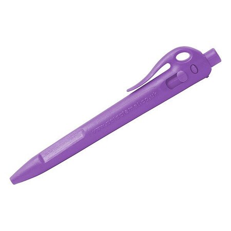 Metal Detectable Pen, Black, Non-Erasable, Ballpoint, Pk50 MPN:104-I02-C77-PA01