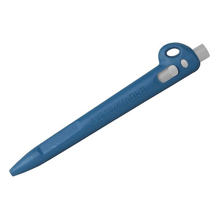 Metal DetectablePen, Blue, Non-Erasable, Gel, PK50 MPN:104-I21-C16-PA03