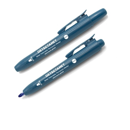 Metal Detectable Permanent Marker, Blue Color Family, 10 PK MPN:146-A05-P01-A07