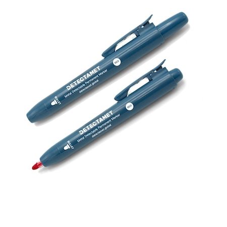 Metal Detectable Permanent Marker, Red Color Family, 10 PK MPN:146-A05-P03-A07