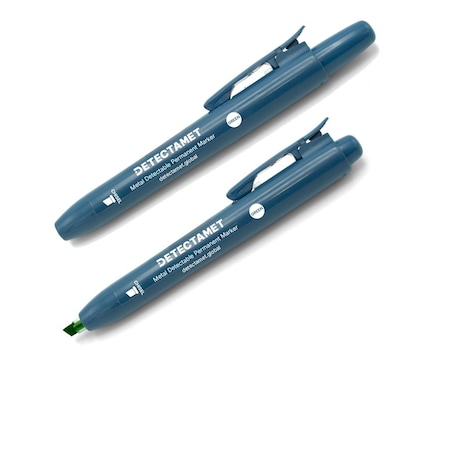 Metal Detectable Permanent Marker, Green Color Family, 10 PK MPN:146-A05-P04-A08