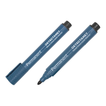 Metal Detectable Permanent Marker, Black Color Family, 10 PK MPN:146-A06-P02-A07