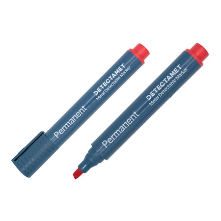 Metal Detectable Permanent Marker, Red Color Family, 10 PK MPN:146-A06-P03-A08