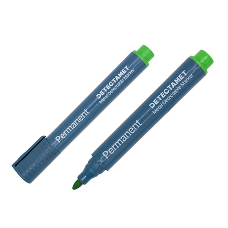 Metal Detectable Permanent Marker, Green Color Family, 10 PK MPN:146-A06-P04-A07