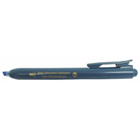 Metal Detectable Highlighter, Blue Ink, Chisel Tip, PK5 MPN:150-A05-P01-A08