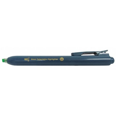 Metal Detectable Highlighter, Green Ink, Chisel Tip, PK5 MPN:150-A05-P04-A08