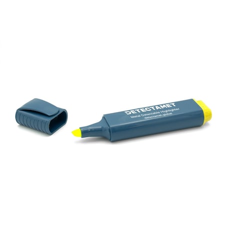 Metal Detectable Highlighter, Yellow Ink, Chisel Tip, PK5 MPN:150-A06-P05-A08